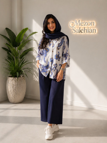 شومیز شلوار زنانه تابستانی خنک و بسیار سبک